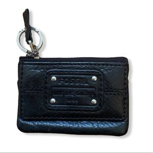 Fossil Card Wallet with Key Chain